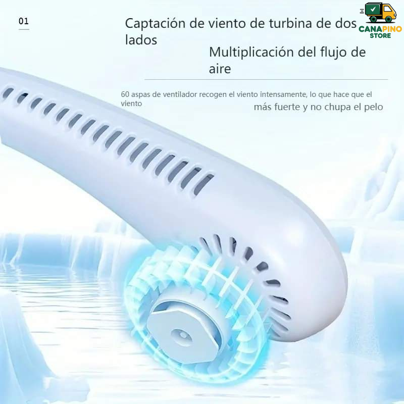 🪭CoolBreeze🪭- VENTILADOR DE CUELLO